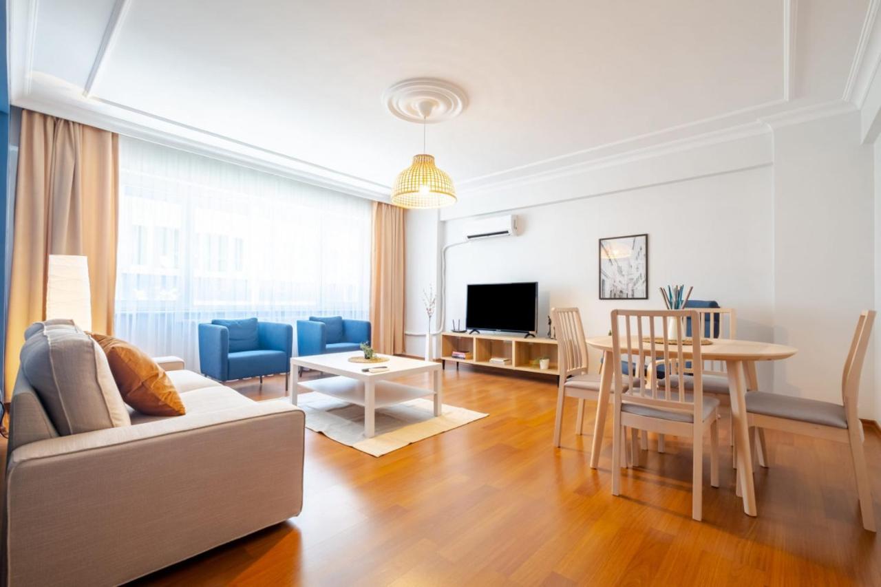 Splendid Flat With Central Location In Sisli Isztambul Kültér fotó